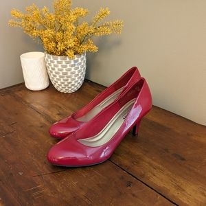 Shiny Red Heels